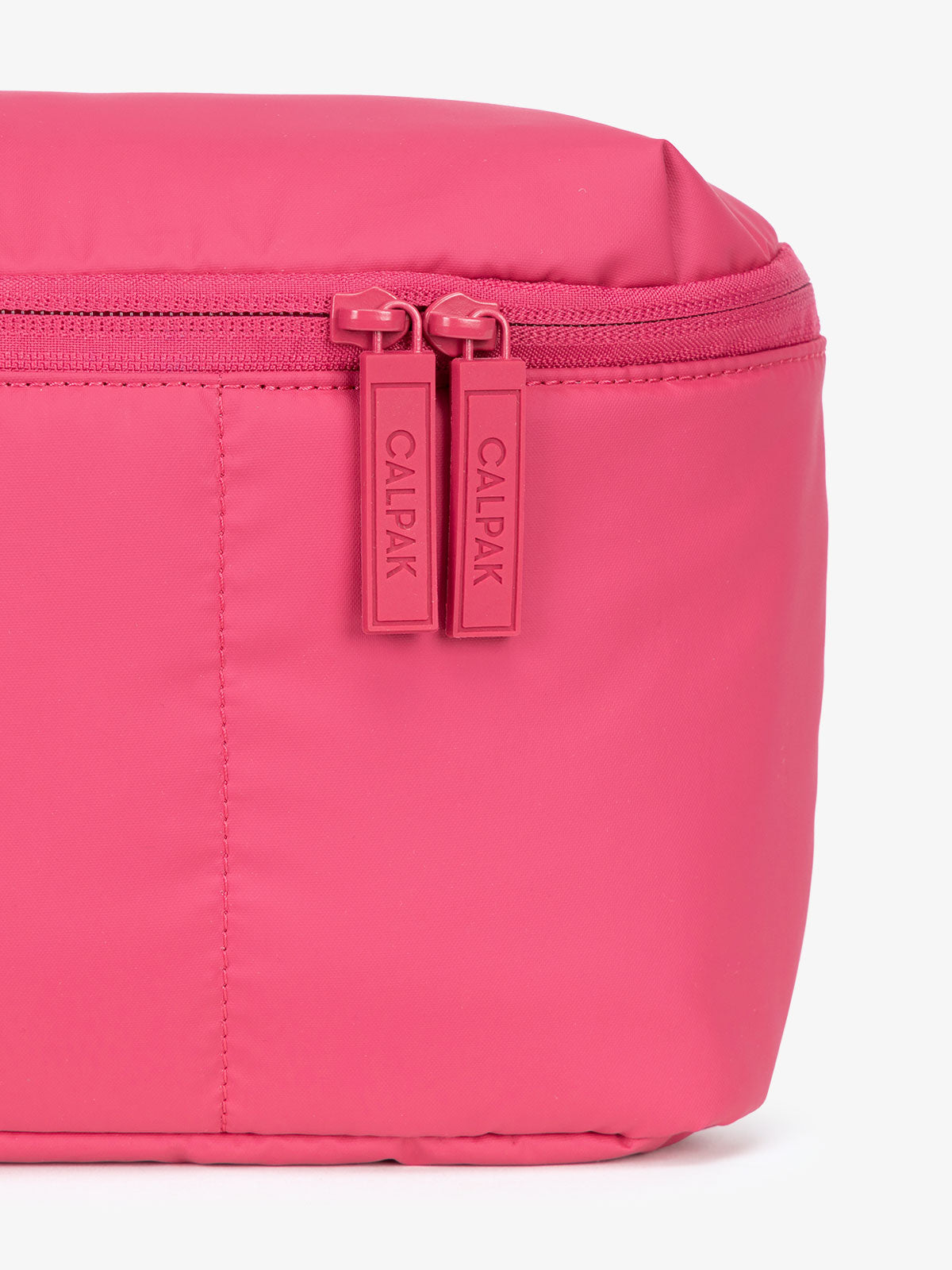 CALPAK Luka Belt Bag in monochrome pink dragonfruit; BB1901-DRAGONFRUIT