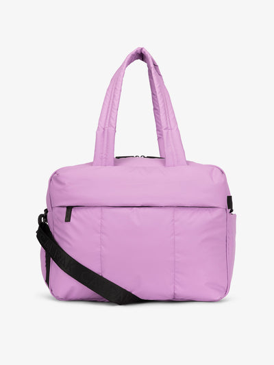 CALPAK Luka Duffel bag in lavender lilac; DSM1901-LILAC view 1