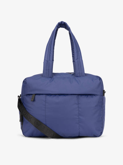 CALPAK Luka Duffel bag in dark blue; DSM1901-NAVY view 1