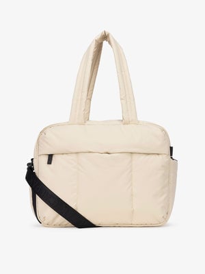 CALPAK duffel bag in cream; DSM1901-OATMEAL