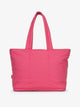 CALPAK Luka expandable tote bag with laptop compartment and padded straps in dragonfruit; ALT2201-DRAGONFRUIT