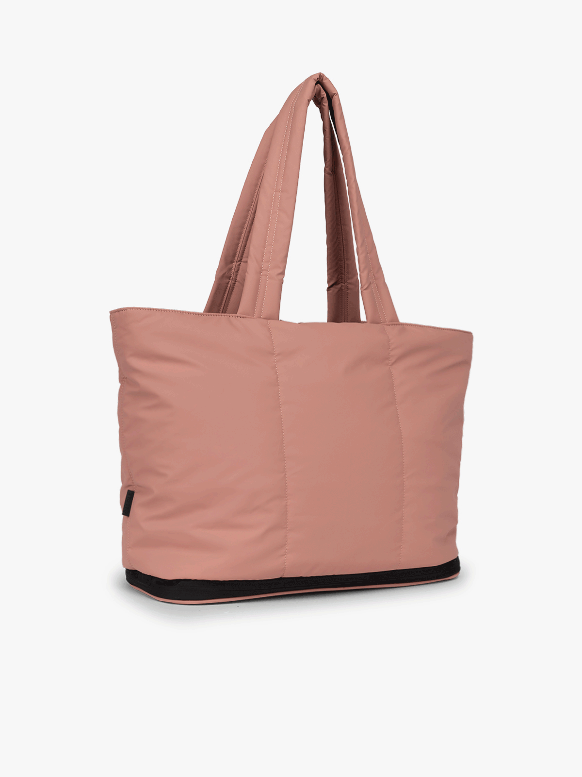 CALPAK Luka expandable laptop tote in peony; ALT2201-PEONY