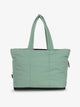 CALPAK Luka expandable tote bag with laptop compartment in sage;  ALT2201-SAGE