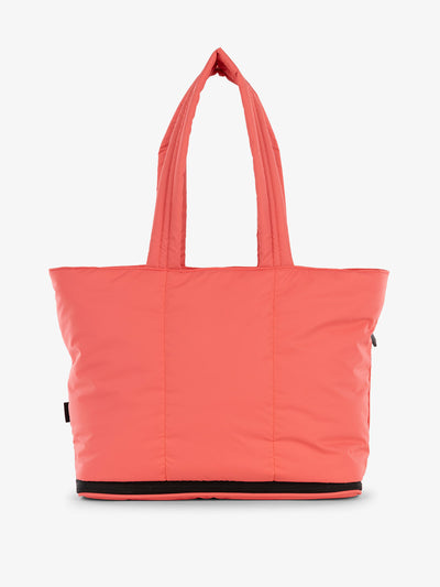 CALPAK Luka expandable tote bag with laptop compartment in pink