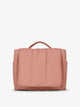 CALPAK Luka Hanging Toiletry Bag with carrying handle in peony; TLH2301-PEONY
