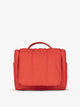 CALPAK Luka Hanging Toiletry Bag with carrying handle in rouge; TLH2301-ROUGE