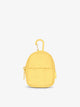CALPAK Luka key pouch with carabiner clip in butter; AMB2201-BUTTER