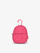 CALPAK Luka key pouch with carabiner clip in dragonfruit pink; AMB2201-DRAGONFRUIT