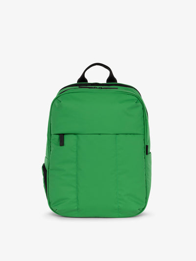 CALPAK Luka everyday Laptop Backpack in green apple; BPL2001-GREEN-APPLE view 1