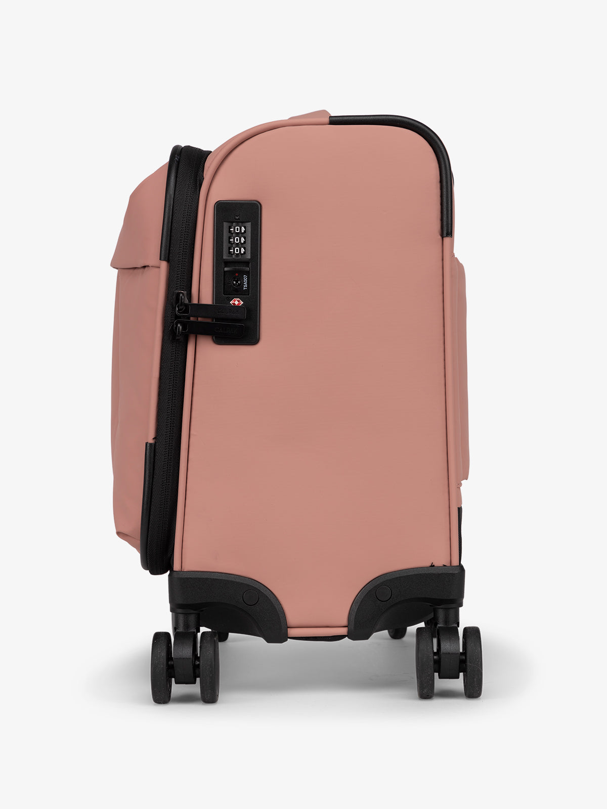 CALPAK Luka mini soft suitcase with TSA lock in peony; LSM1014-PEONY