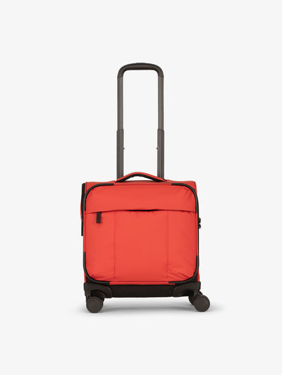 CALPAK Luka mini soft carry-on luggage in red; LSM1014-ROUGE