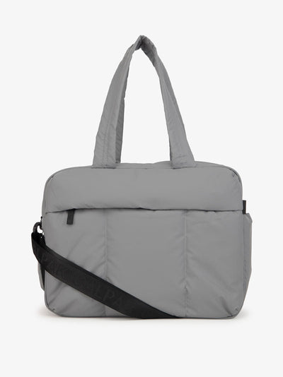 iron grey CALPAK Luka duffle bag; DSM1901-IRON view 1