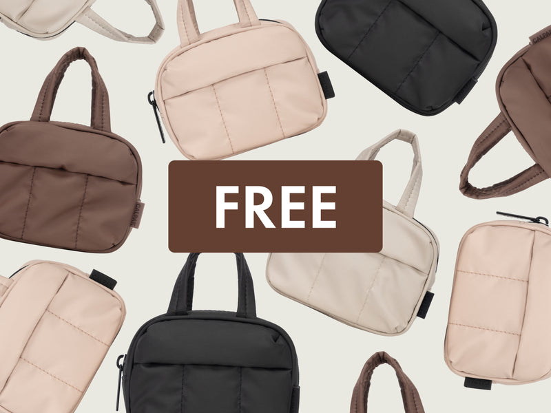 Free Duffel Key Pouch