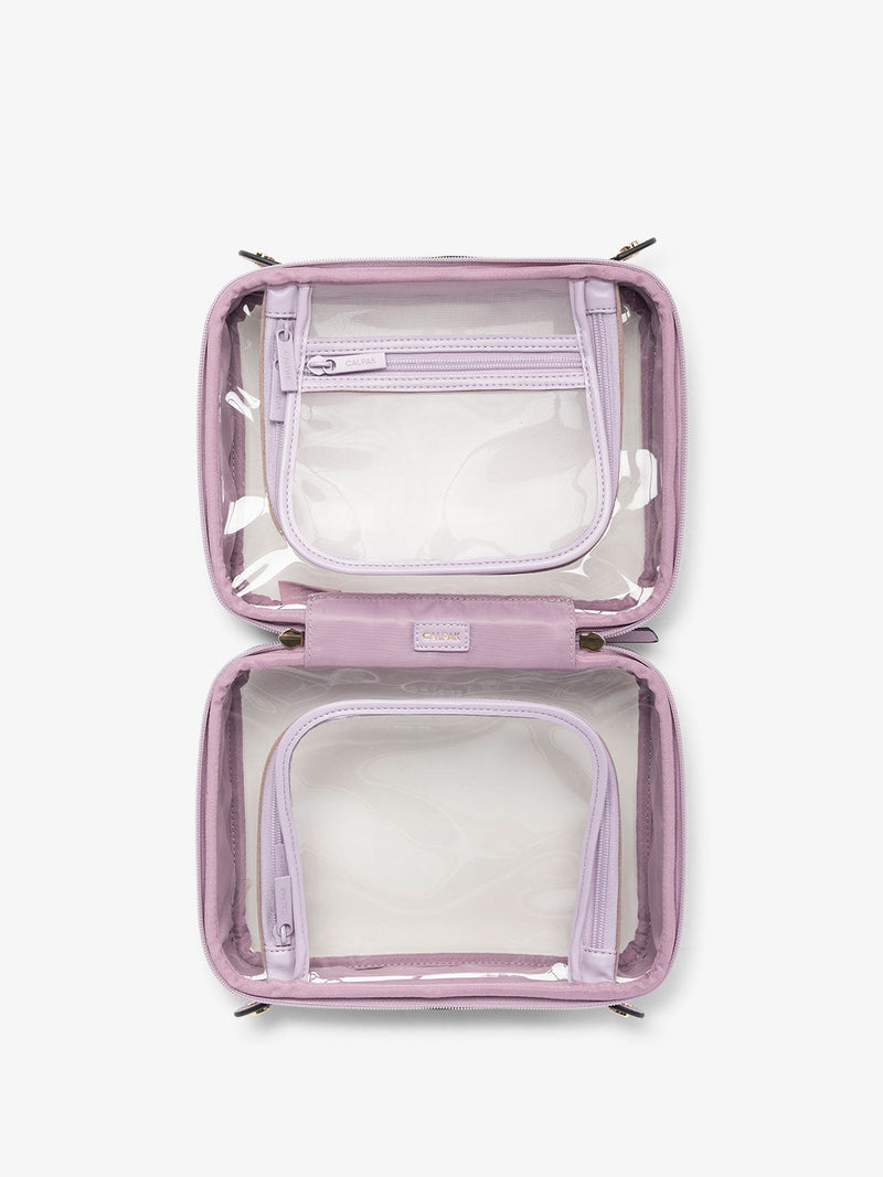 Medium Clear Cosmetics Case