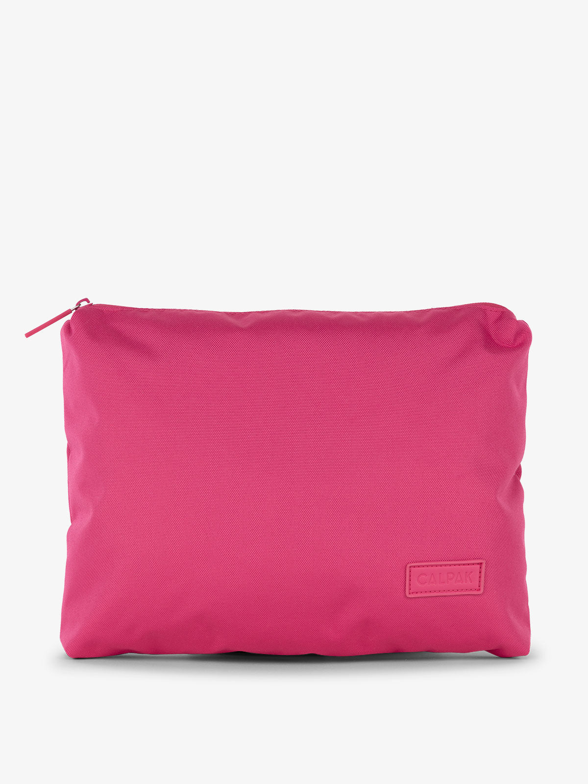 CALPAK water-resistant travel pouch for luggage in dragonfruit; PC1601-DRAGONFRUIT