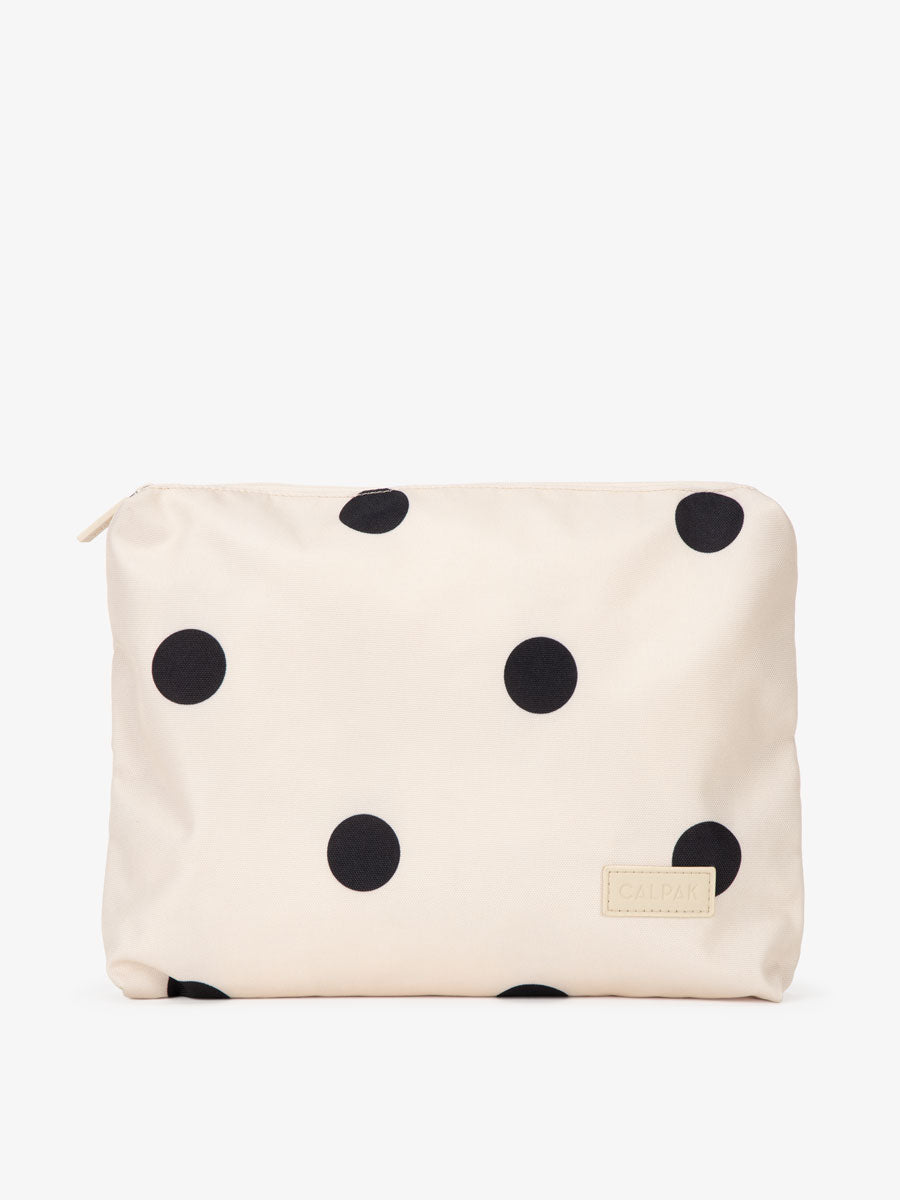 CALPAK Packing Cubes 5 piece set water resistant envelope - polka dot; PC1601-POLKA-DOT