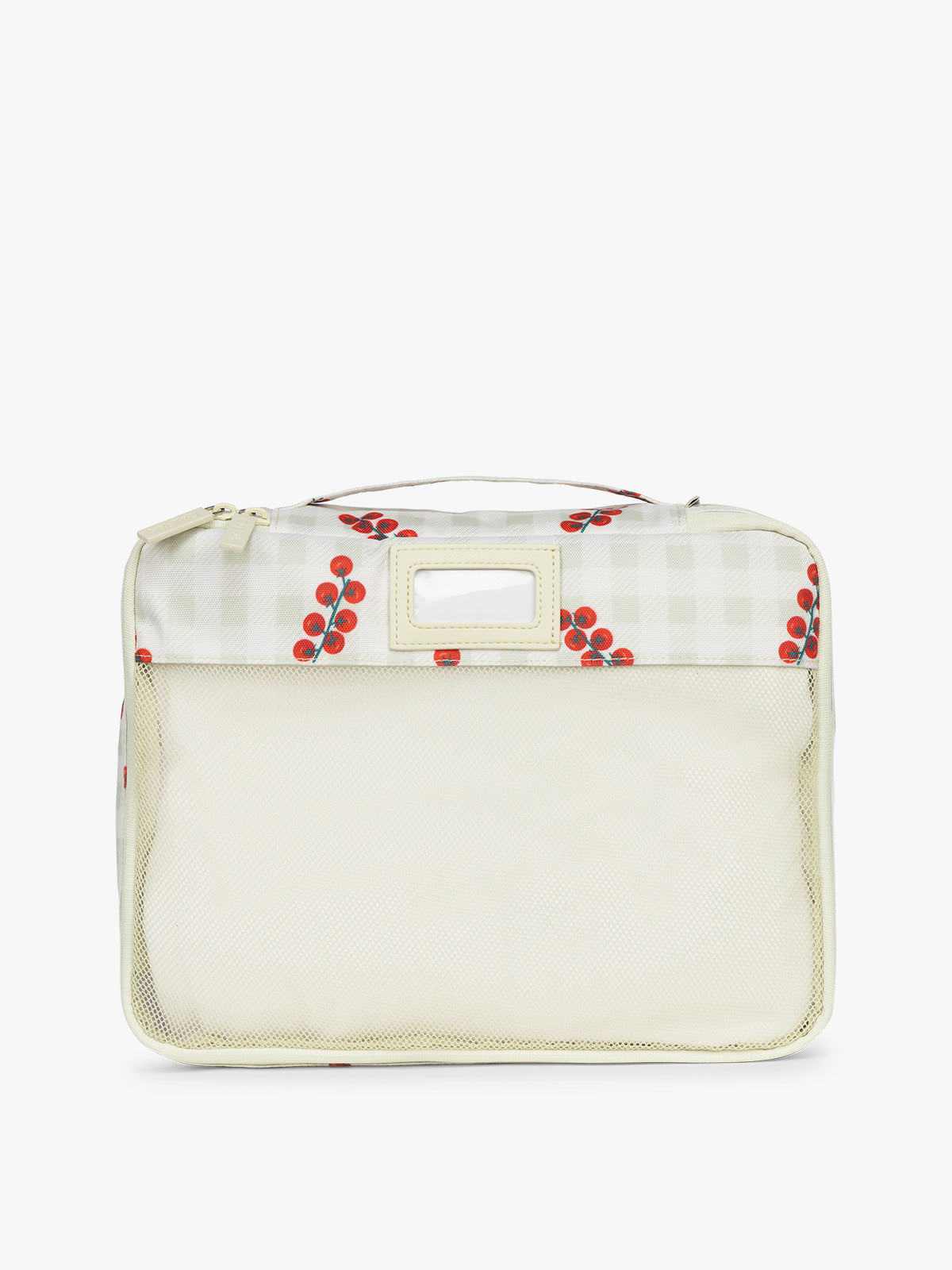 Packing Cubes Set (5 Pieces) in Celadon Tomato Picnic | CALPAK
