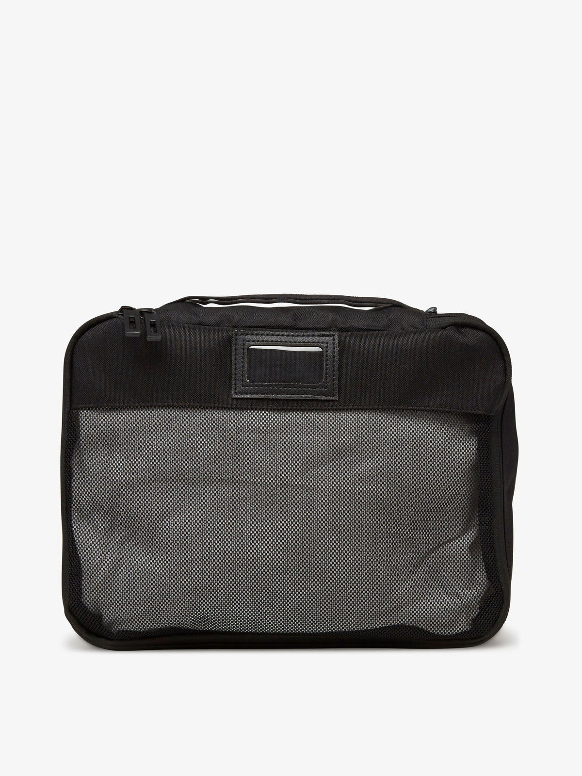 CALPAK black packing cube with mesh;PC1601-BLACK