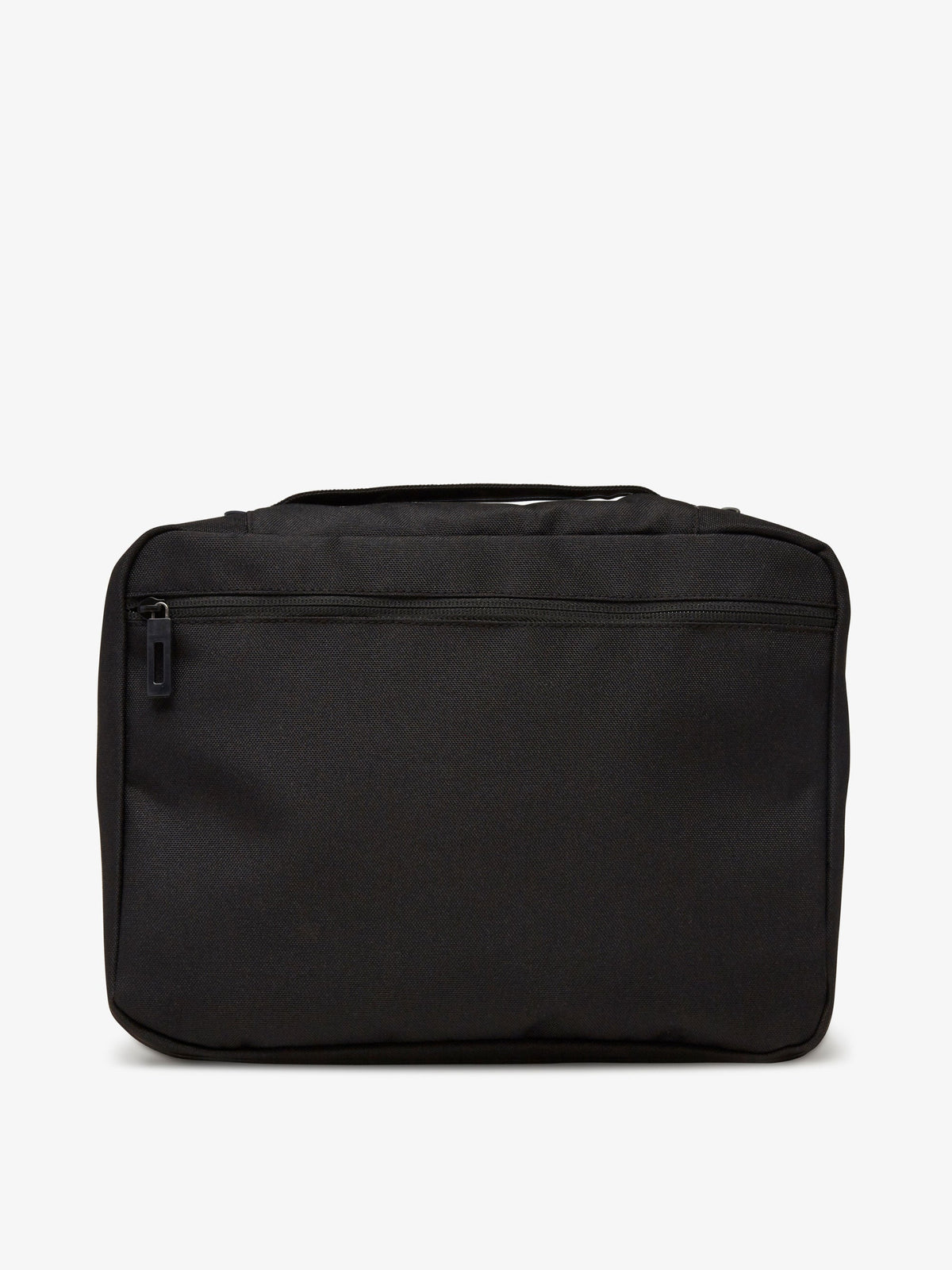 CALPAK zippered mesh packing cube with top handle; PC1601-BLACK
