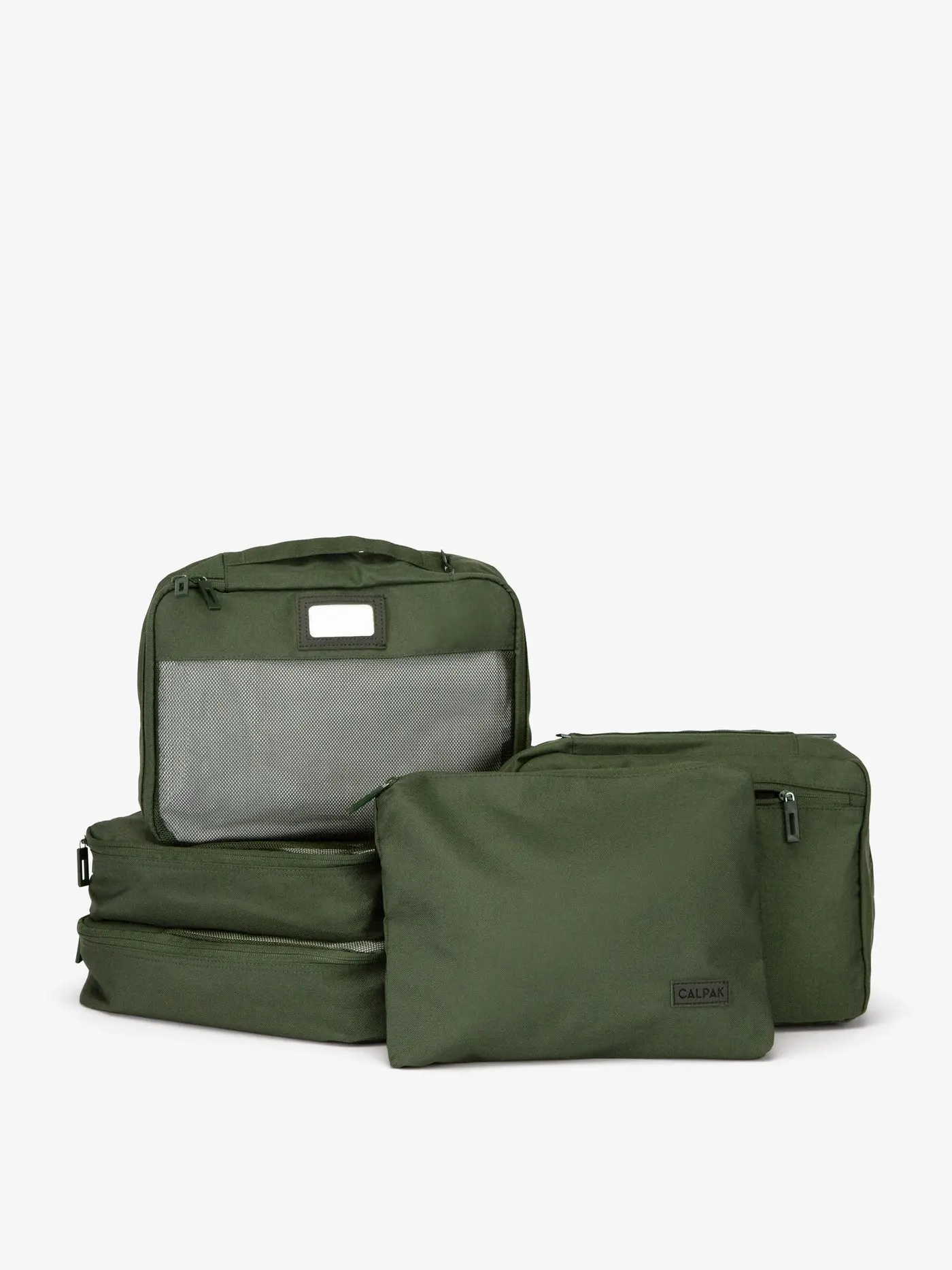 Packing Cubes Set (5 Pieces) in Moss