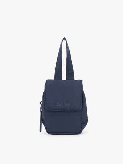 CALPAK Pacifier Pouch in blue Navy; PCB2501-NAVY view 1