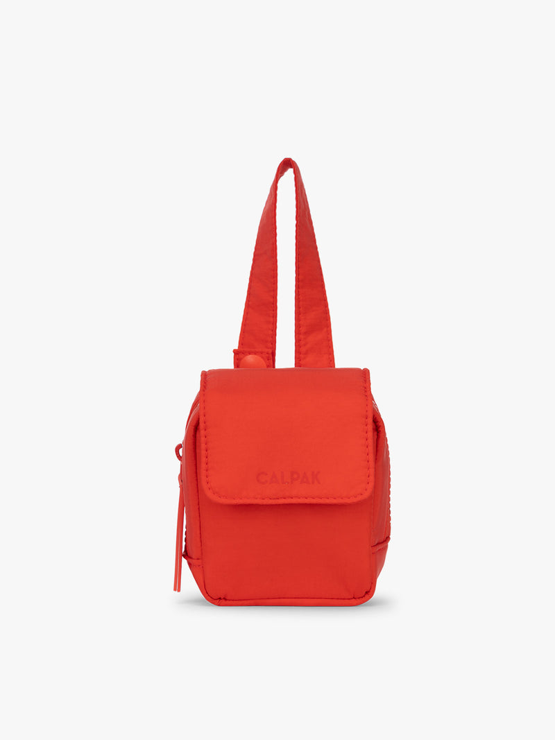 CALPAK Pacifer Pouch in red Tomato