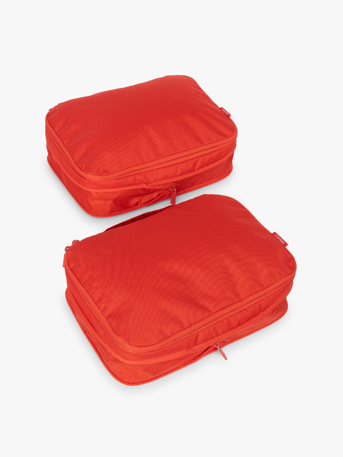CALPAK Medium Compression Packing Cubes in red Tomato; PCC2201-TOMATO