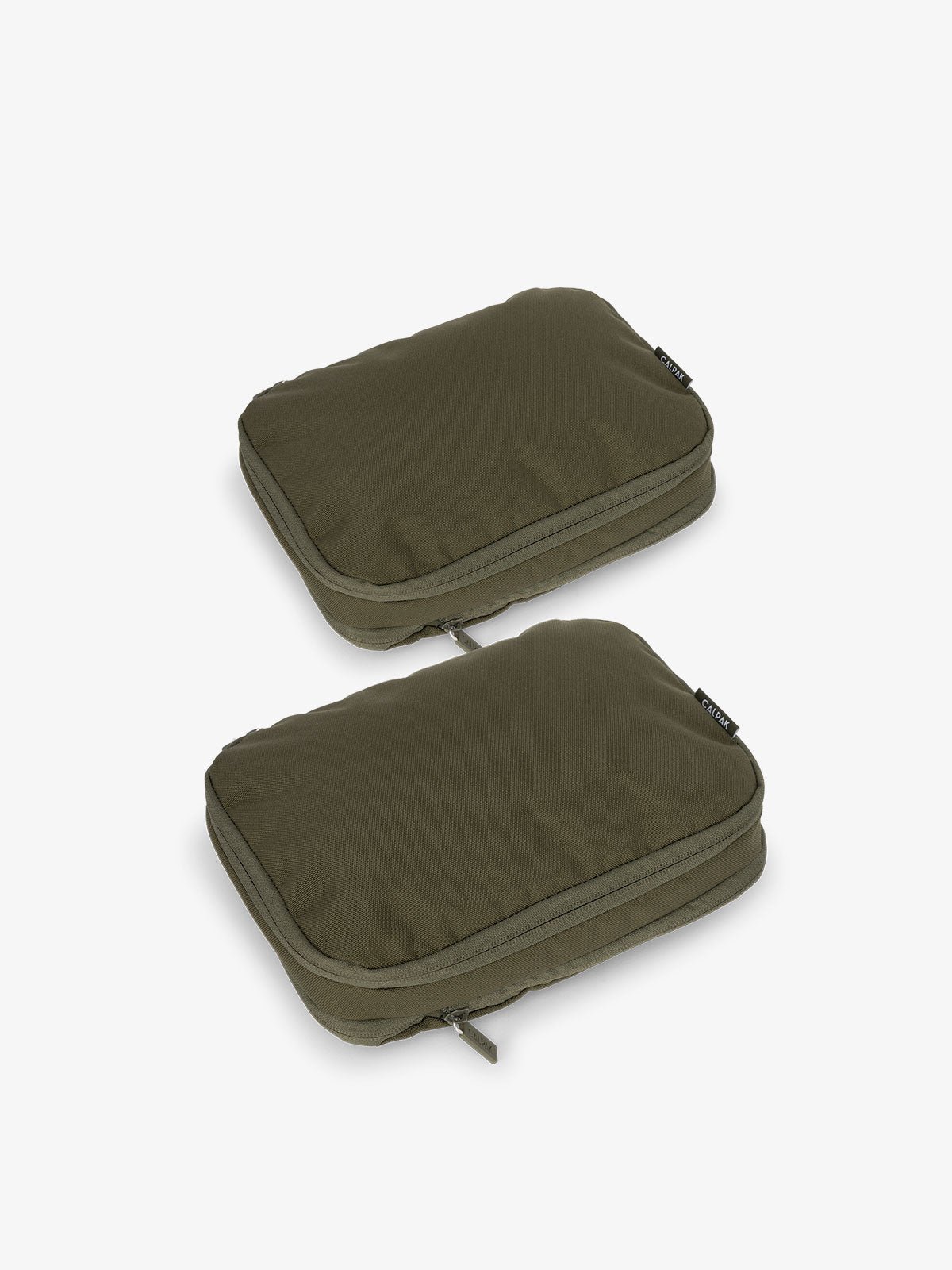CALPAK small compression packing cubes in moss