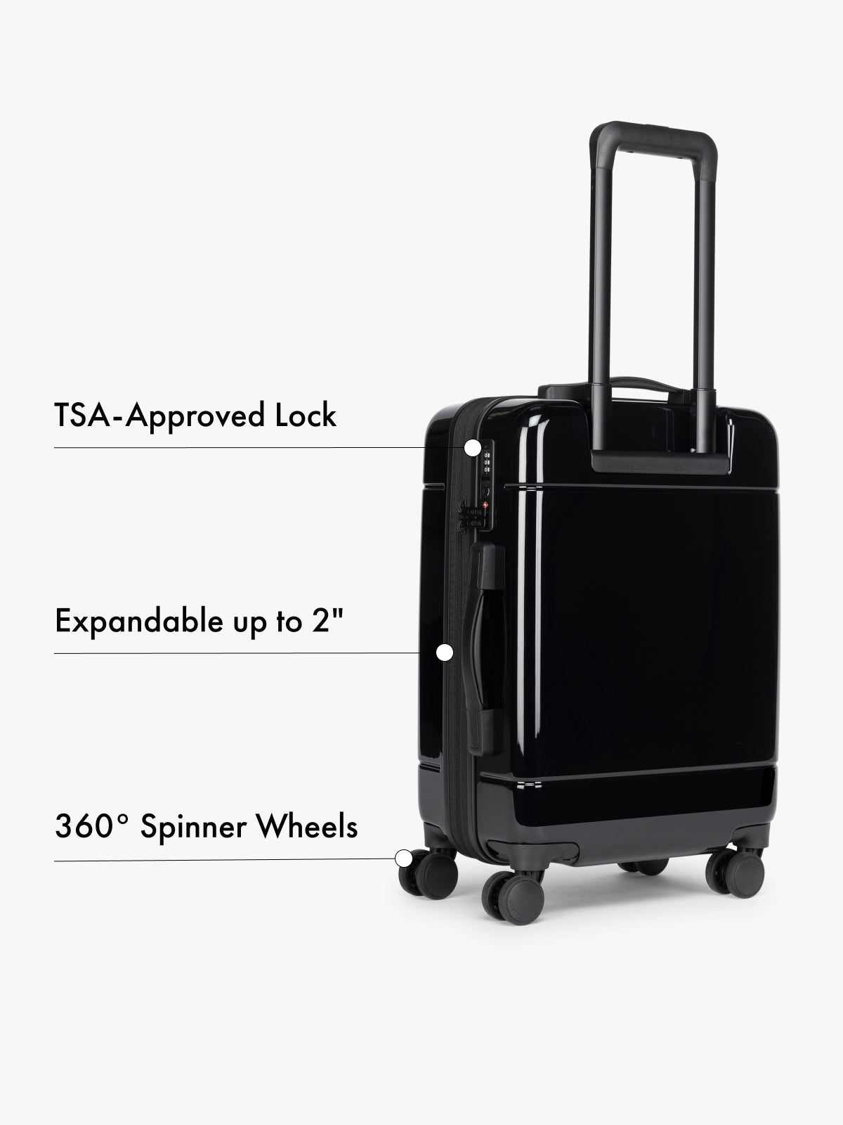 Hue Carry-On Luggage in Hazel | CALPAK