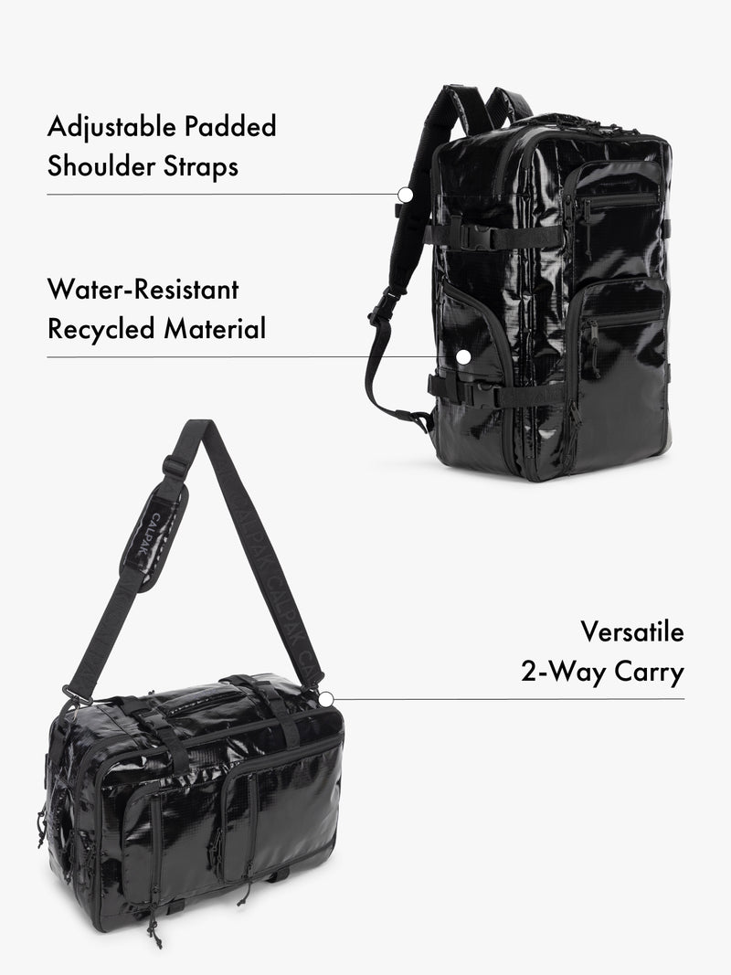 black waterproof laptop backpack Vista Navy proof day Terra 26L Laptop Backpack Duffel