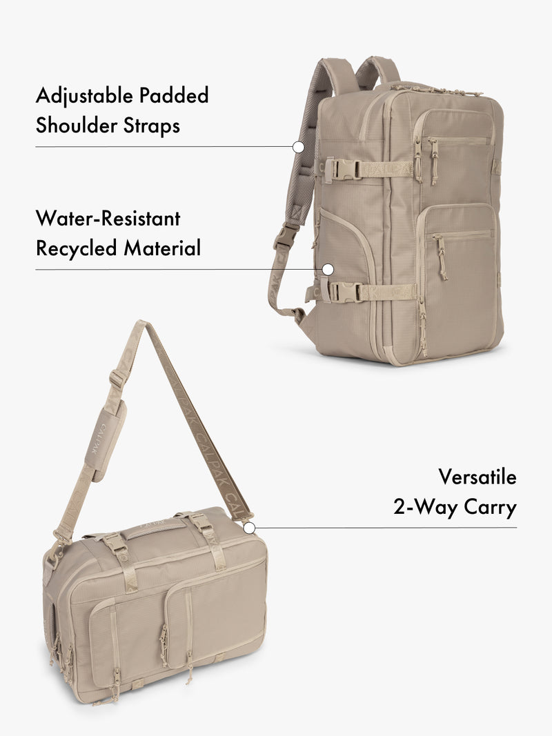 boulder duffel backpack tumi Terra 26L Laptop Duffel Backpack in Stone