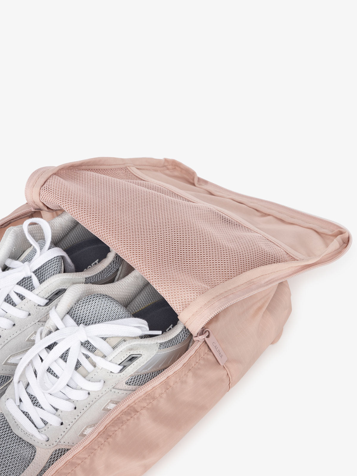 shoe organizer with compartment for storage; KSB2001-MAUVE