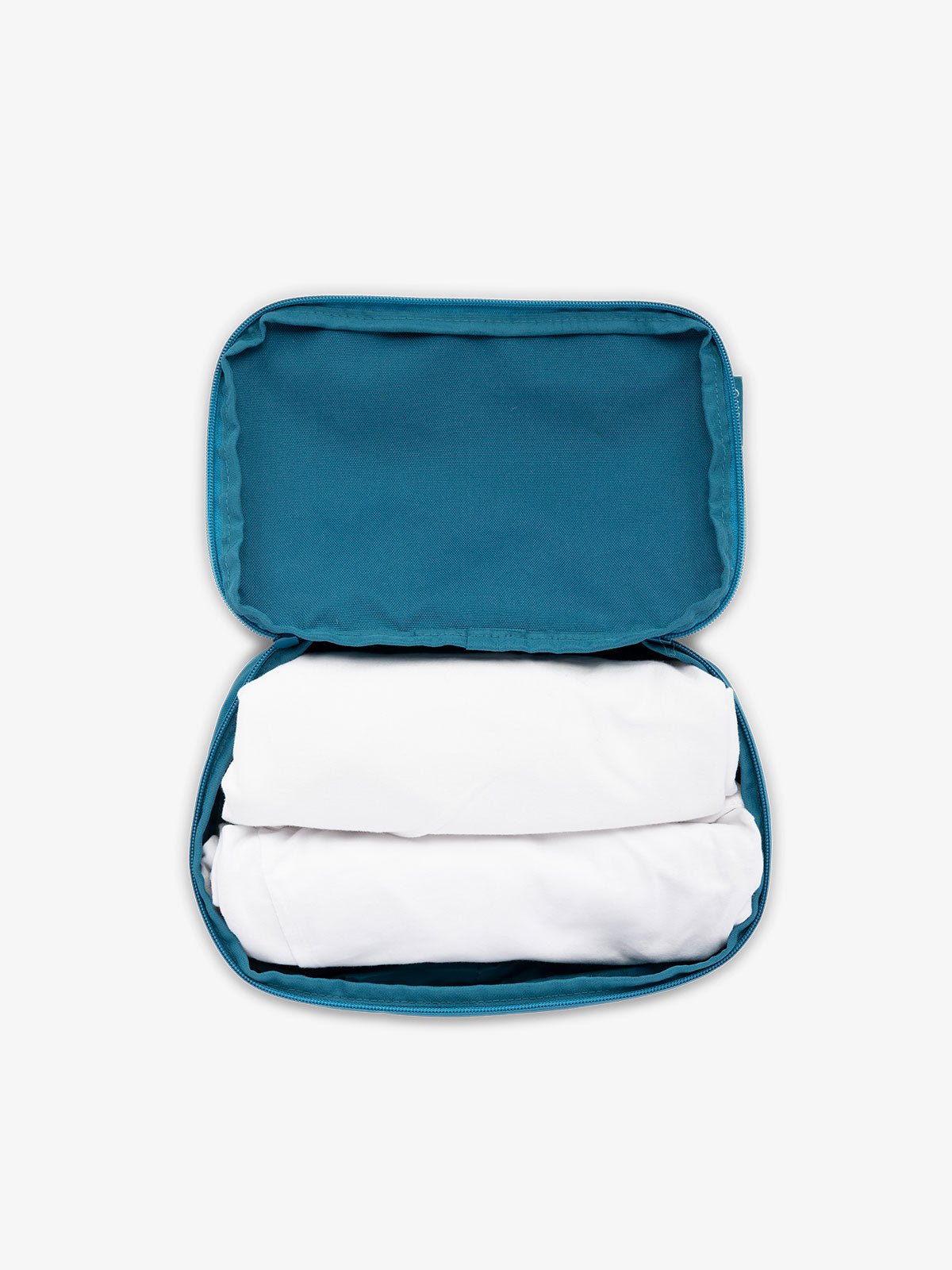 CALPAK small packing cubes for travel made with durable material in lagoon