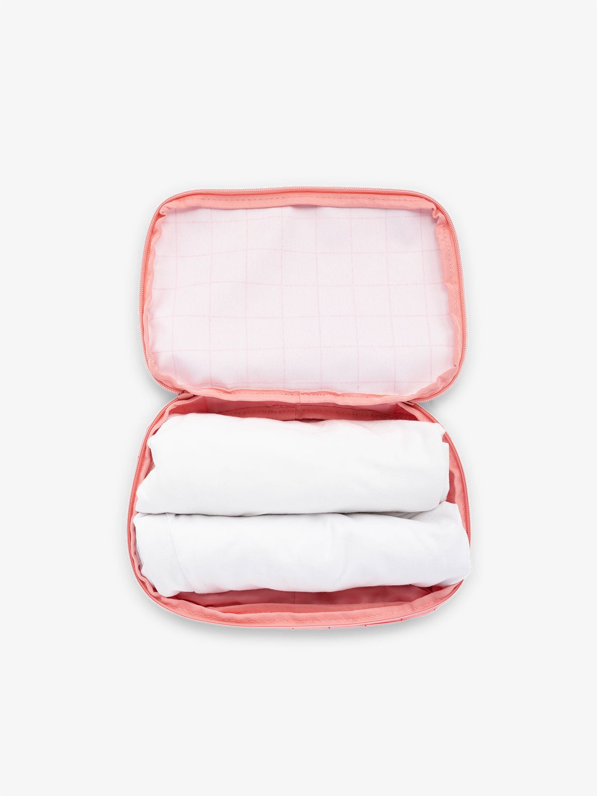 CALPAK small packing cubes for travel made with durable material in pink