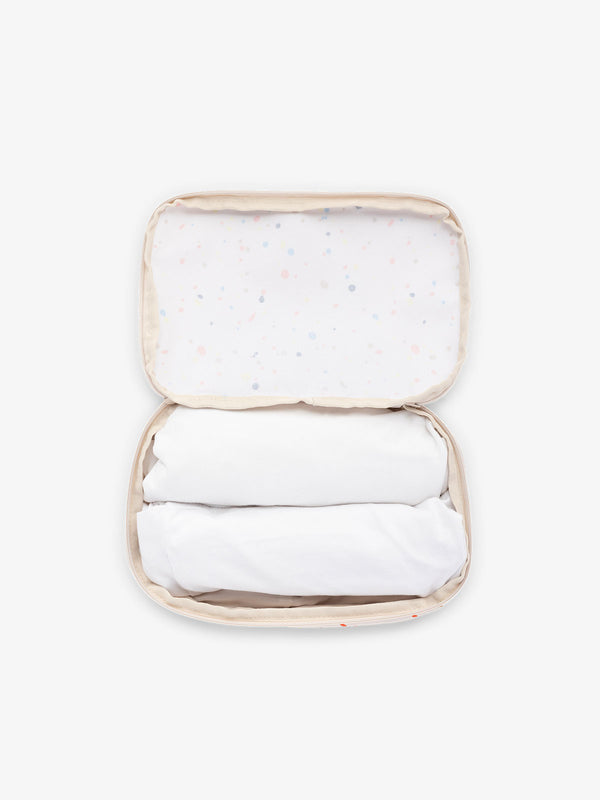 CALPAK small packing cubes for travel made with durable material in speckle