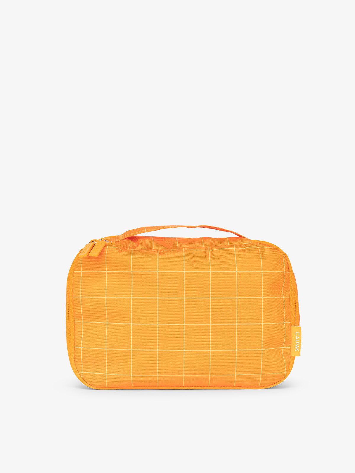 CALPAK small packing cubes with top handle in orange