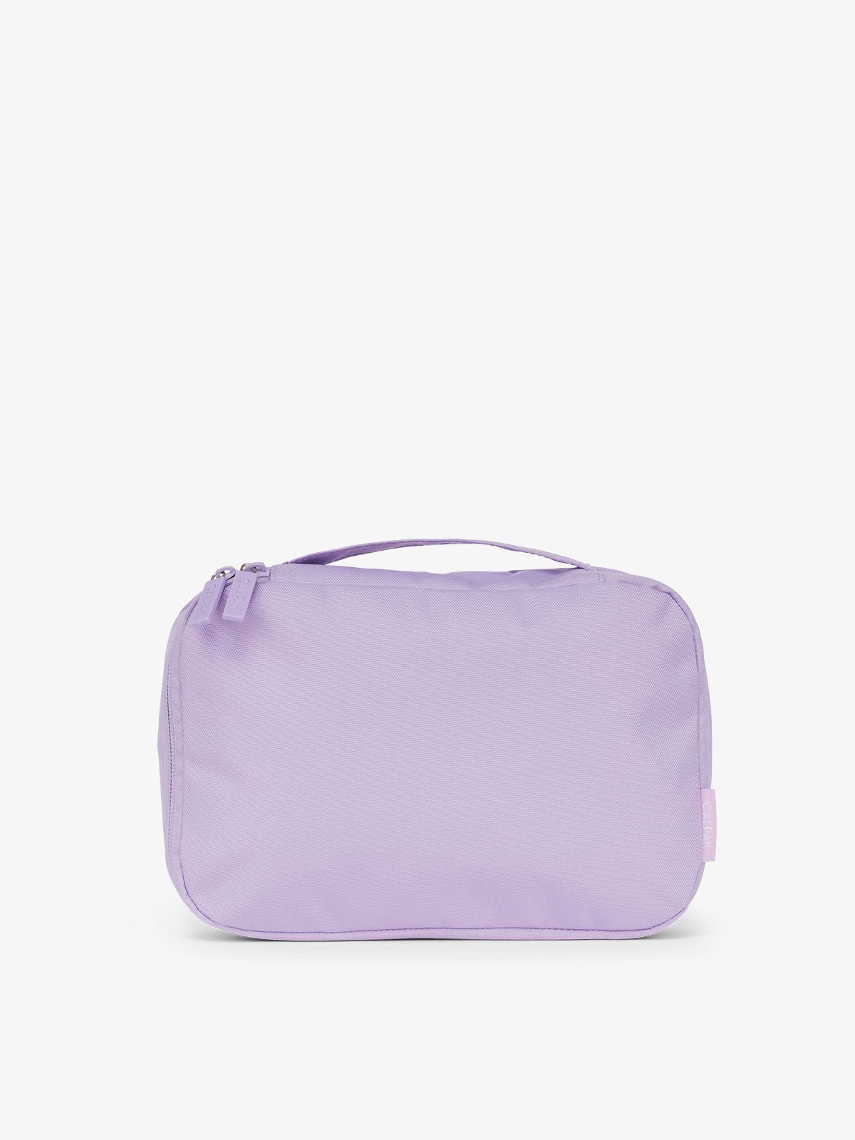 CALPAK small packing cubes with top handle in lavender orchid