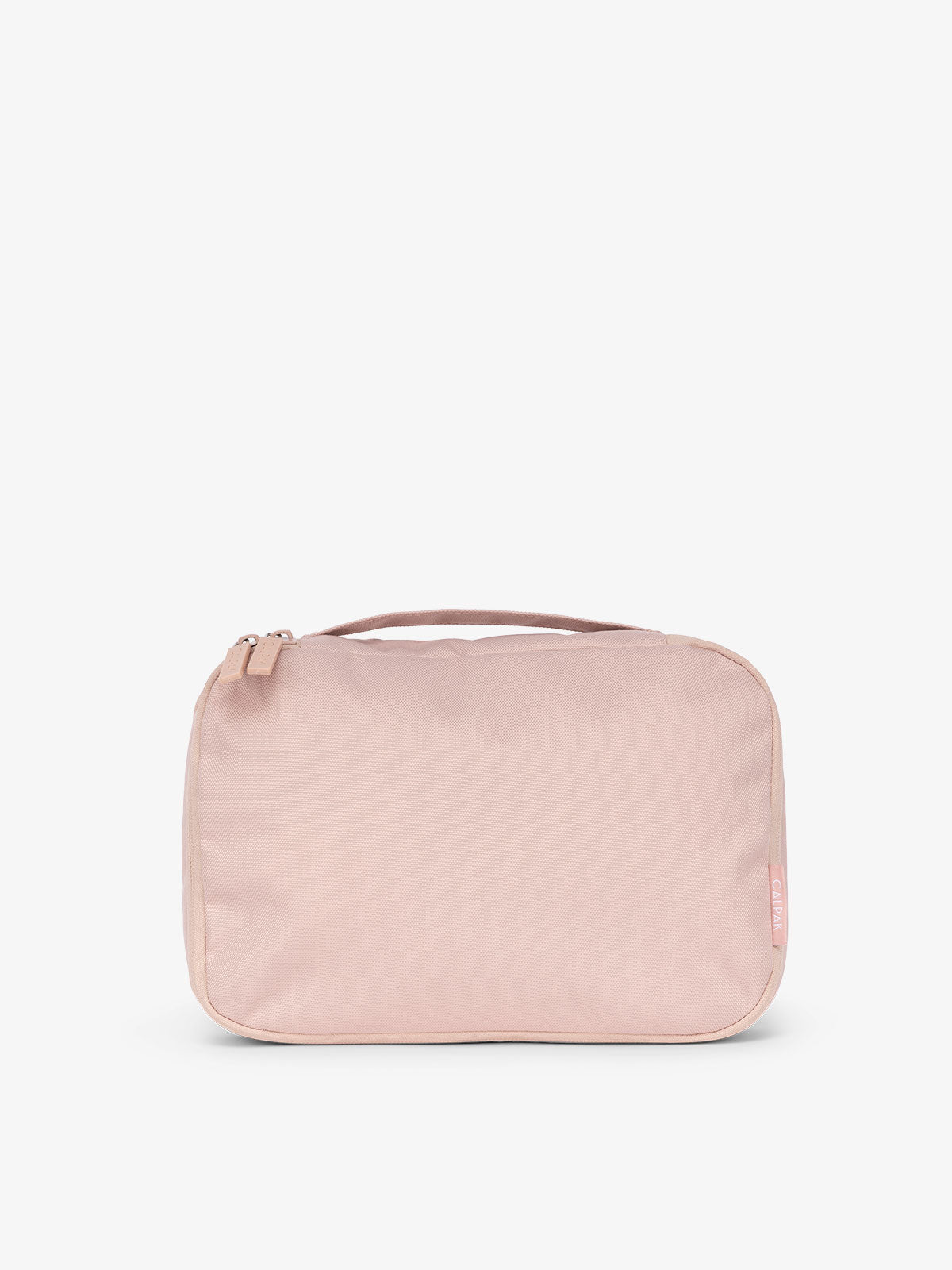CALPAK small packing cubes with top handle in pink; PCS2301-PINK-SAND