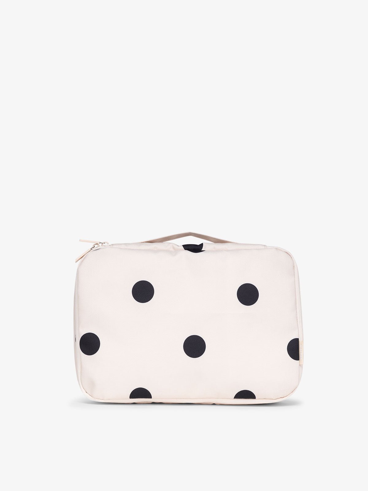CALPAK small packing cubes with top handle in polka dot