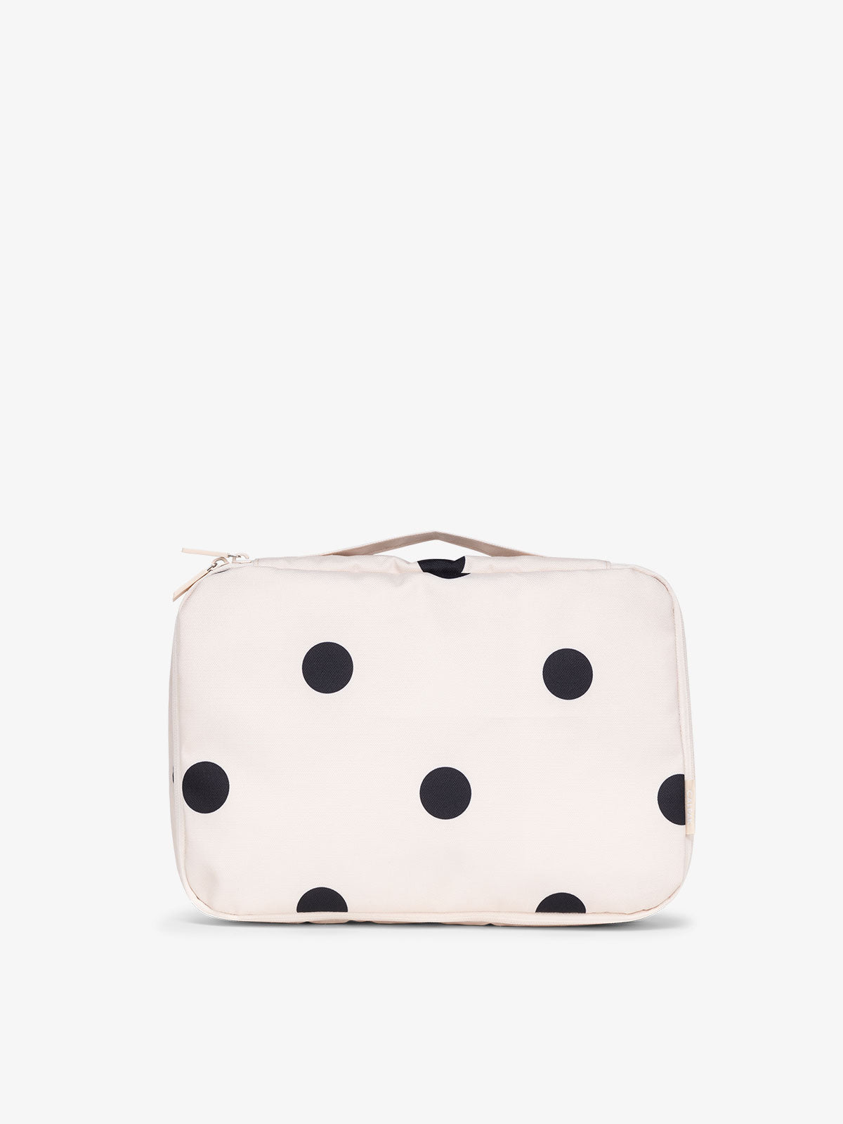 CALPAK small packing cubes with top handle in polka dot; PCS2301-POLKA-DOT