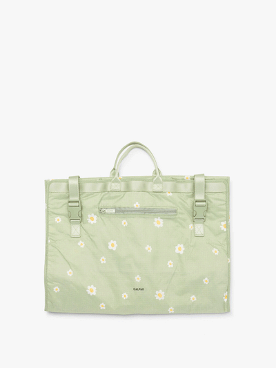 CALPAK Compakt small foldable garment bag in daisy;  KGS2001-DAISY
