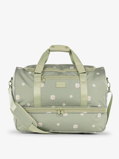 CALPAK Stevyn Duffel bag with removable crossbody strap in daisy; DST7019-DAISY