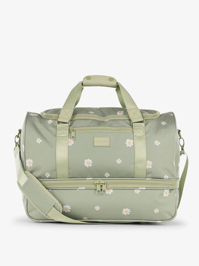 CALPAK Stevyn Duffel bag with removable crossbody strap in daisy; DST7019-DAISY view 1