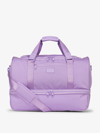 CALPAK Stevyn Duffel bag with removable crossbody strap in orchid; DST7019-ORCHID