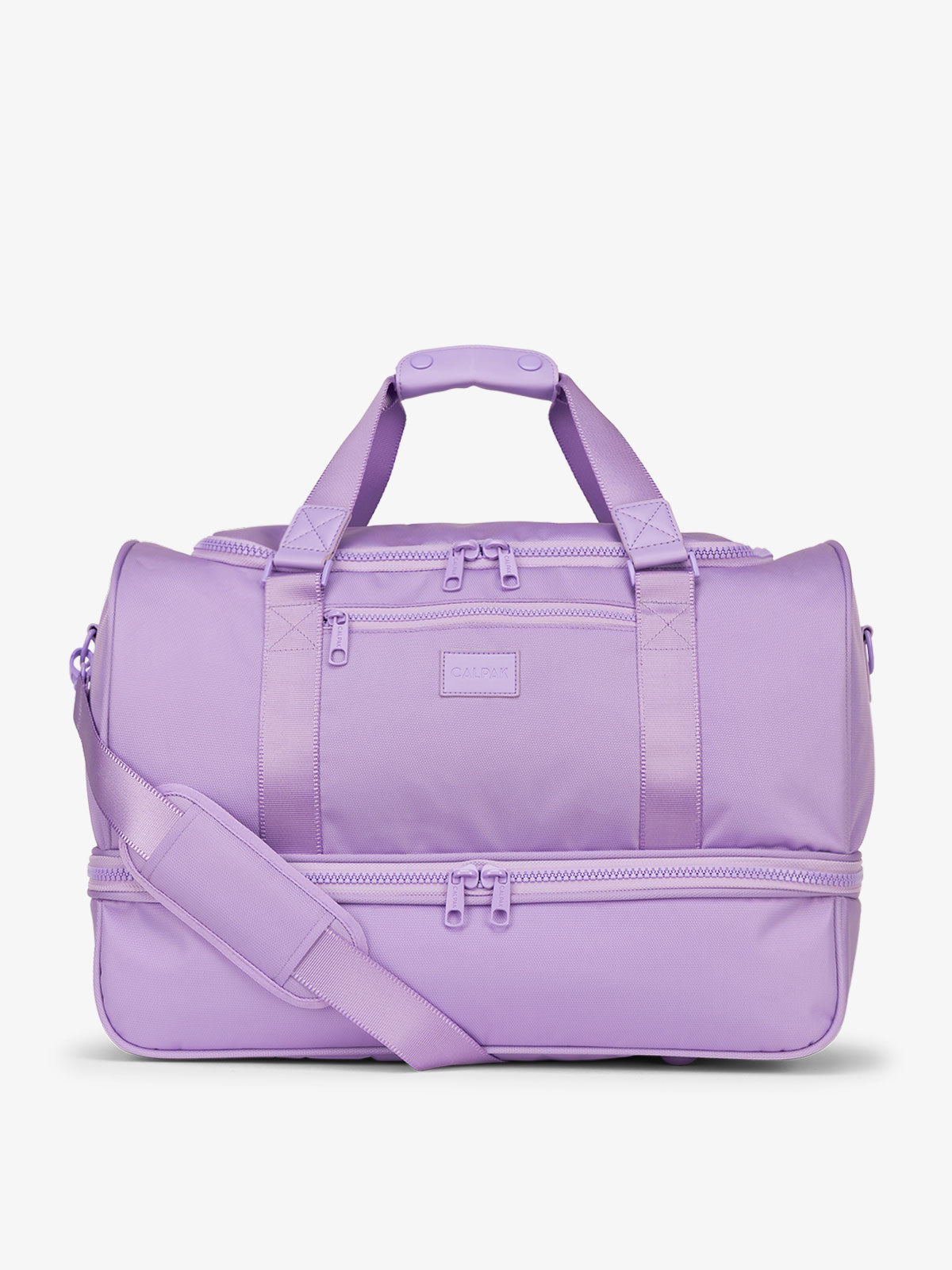 Stevyn Duffel Bag with Shoe Compartment in Orchid CALPAK