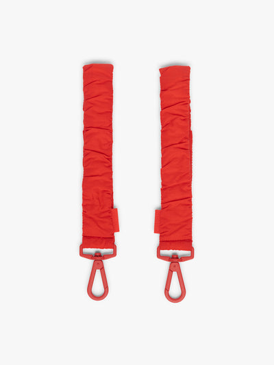 CALPAK Stroller Straps in red Tomato; STP2401-TOMATO view 1
