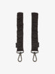 CALPAK Stroller Straps for Diaper Bag made with Oeko-Tex certified, recycled, and water-resistant materials in black; STP2401-BLACK