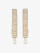 CALPAK Stroller Straps for Diaper Bag made with Oeko-Tex certified, recycled, and water-resistant materials in oatmeal; STP2401-OATMEAL