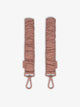 CALPAK Stroller Straps for Diaper Bag made with Oeko-Tex certified, recycled, and water-resistant materials in peony; STP2401-PEONY