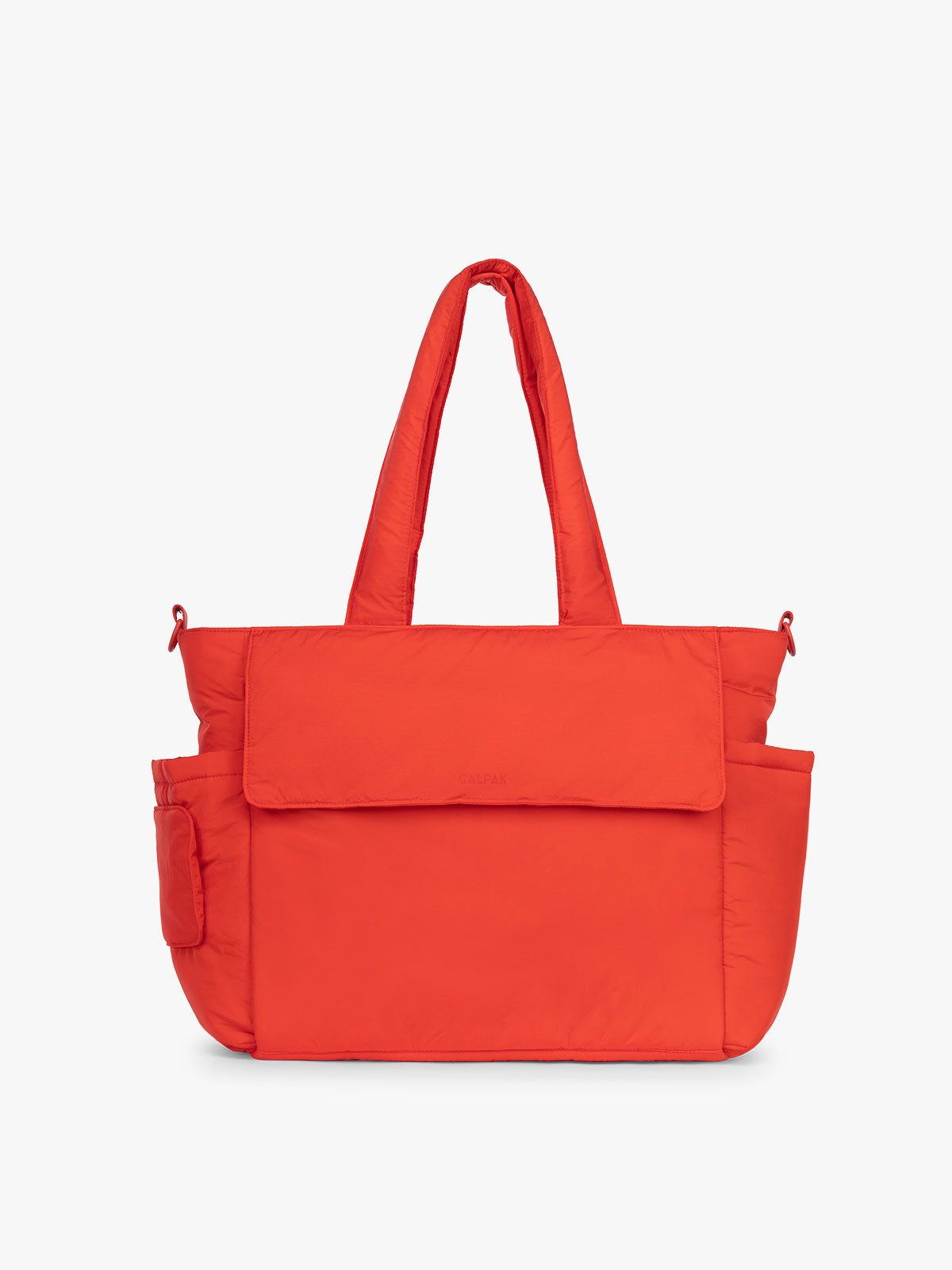 Convertible Stroller Caddy Crossbody in Tomato | CALPAK